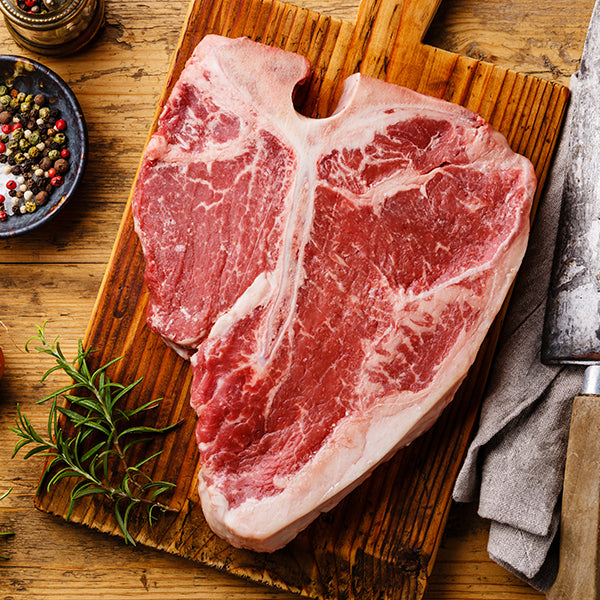 Butchers Matured T-Bone Steak – Badley Sons Family Butchers