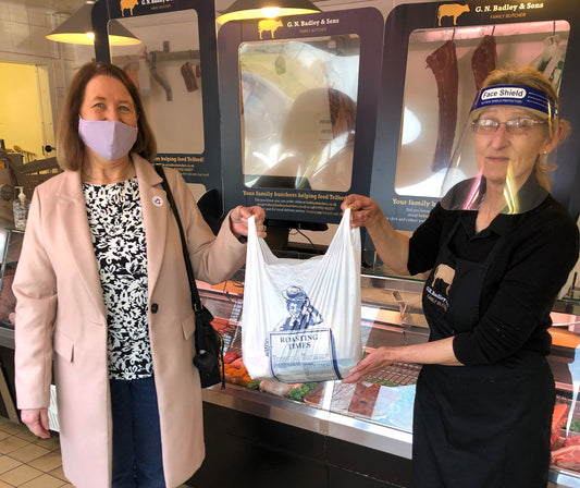 Sizzling surprise for Pauline as she wins our BBQ pack giveaway