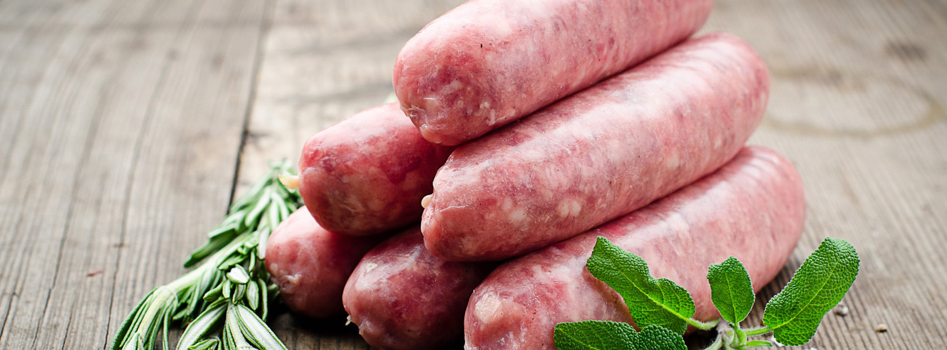 Butchers sausage deal - buy 2 packs and save 50p per pack
