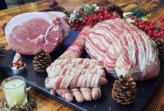 Christmas feast meat hamper