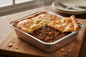 Mince and Onion in Gravy Pie